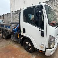 Isuzu n series 35 ribaltabille gru
