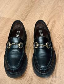 Mocassini Chunky neri Seboy’s
