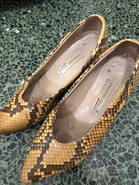 Tacchi in pitone vintage