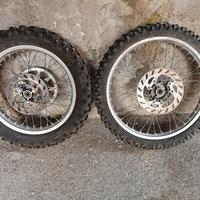 ruote complete KTM EXC