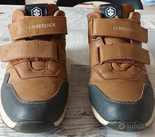 scarpe da ragazzo lumberjack