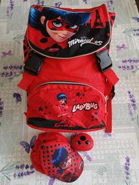 ECCEZIONALE!! Zaino scuola ragazza, LadyBug