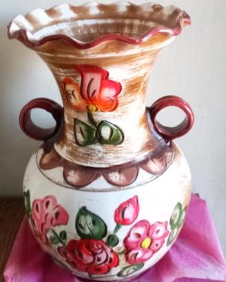 Vaso in terracotta vintage