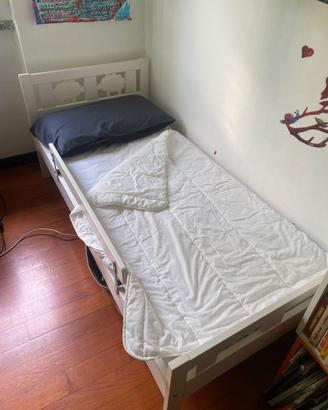 Lettino Bimbo 75cm x 165 cm - materasso e doghe