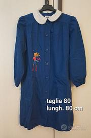 Grembiuli  blu scuola primaria bimba 9/10 anni