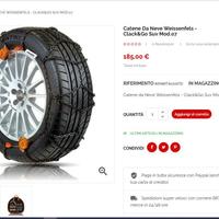 CATENE DA NEVE Weissenfels - Clack&Go Suv mod 07