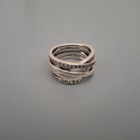 Anello fascia intrecciata Pandora nuovo