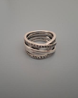 Anello fascia intrecciata Pandora nuovo