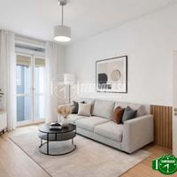 IN ZONA SERVITA 2 LOCALI CON BALCONE E CANTINA