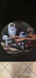 Piatti ceramica "Cats Life"