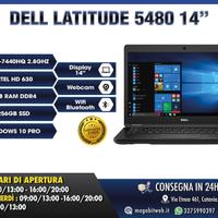 DELL LATITUDE 5480 14" - i5-7440HQ 2.8 GHz