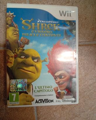 Shrek x Nintendo wii