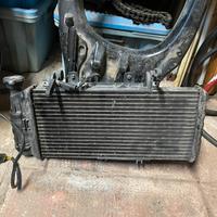 Radiatore e collettori f800gs