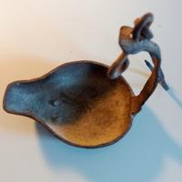 Antica lucerna a olio