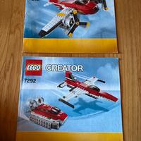 Lego 7292 creator 3 in 1 aereo usato