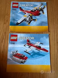 Lego 7292 creator 3 in 1 aereo usato