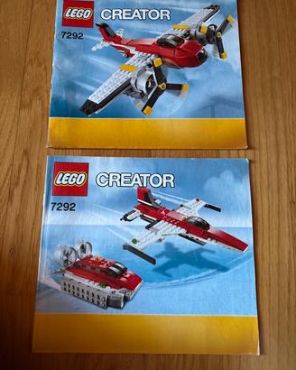 Lego 7292 creator 3 in 1 aereo usato