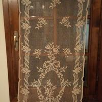 Tenda a vetro singola fillet ecru' cm  60x130