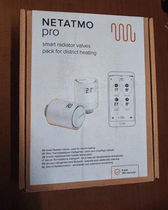 Kit Netatmo Valvole Termostatiche PRO Nuovo