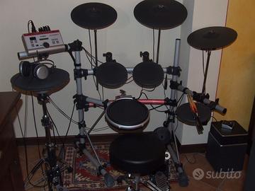 BATTERIA YAMAHA DTX PRESS IV, INCLUSI ACCESSORI