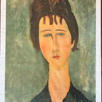 Modigliani - La fanciulla bruna - vintage