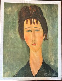 Modigliani - La fanciulla bruna - vintage