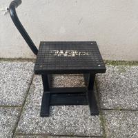 Cavalletto centrale alzabile