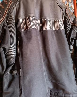 giacca pelle Harley Davidson 