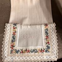 Porta Calze in Tessuto con Pizzo