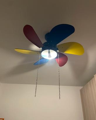 Lampadario ventilatore