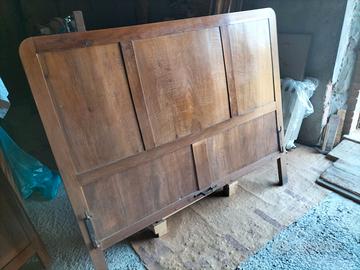 Testiera e pediera letto d'epoca
