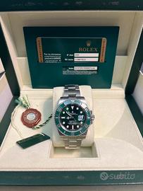 Rolex submariner HULK 116610LV full set