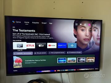 Sharp Aquos 43” SmartTV (07/2024, garazia 07/2029)
