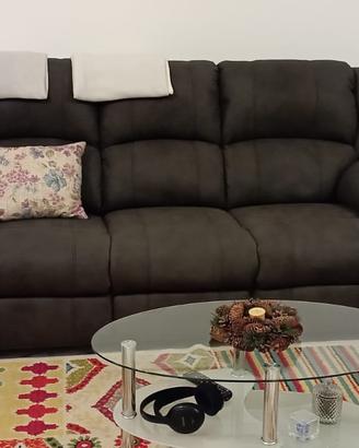 Salotto recliner elettrico
