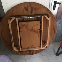 Tavolo tondo allungabile