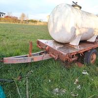 rimorchio agricolo+ cisterna 