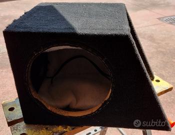 cassa in legno per sub 25cm