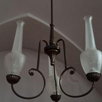 Lampadario vintage meta '900