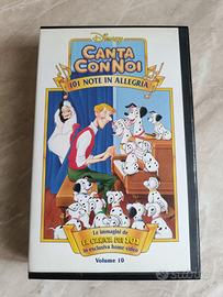 101 note in allegria VHS originale Walt Disney