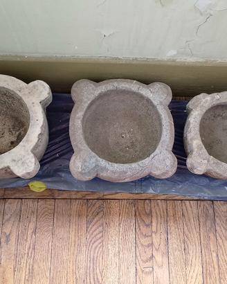 Antichi mortai in marmo  Toscana GRANDI