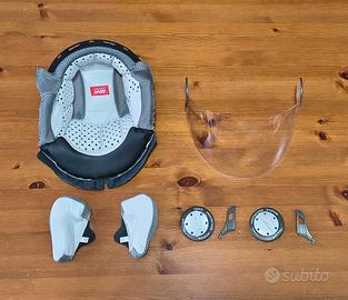 Casco Givi 10.4 - interno e visiera  - tg.S
