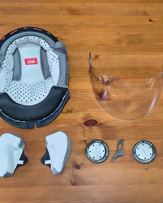 Casco Givi 10.4 - interno e visiera  - tg.S