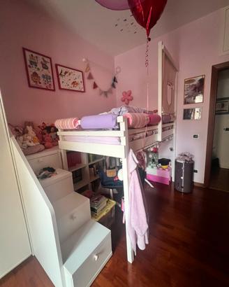 Struttura letto bambina