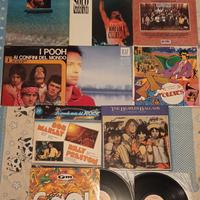 LOTTO 10 X VINILE LP BEATLES, NOMADI, RAF, DALLA