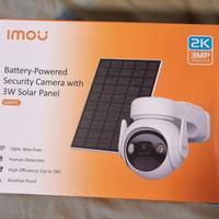 imou cell pt con batteria e pannello