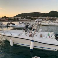 Barca open 6 Metri SAVER 40 cavalli+posto pontile