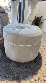 Pouf grigio