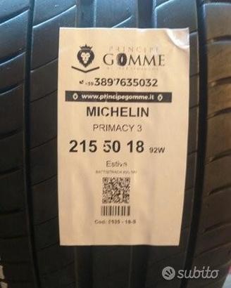 2 gomme 215 50 18 michelin a5535