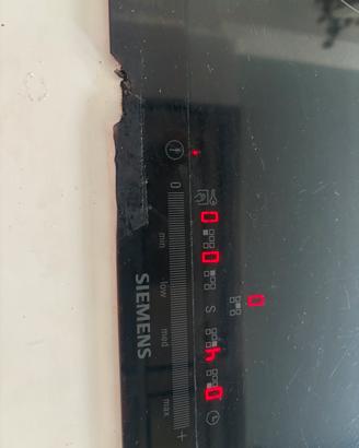 Piano induzione siemens 5 fuochi