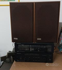 impianto stereo e casse kenwood
